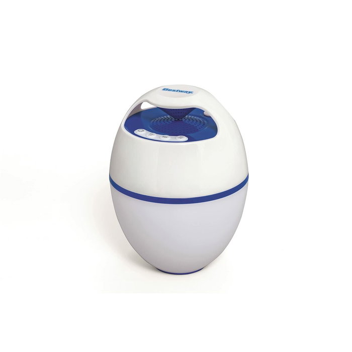 Bestway Altavoz Bluetooth con Luz LED Flotante para Piscina y Jardín