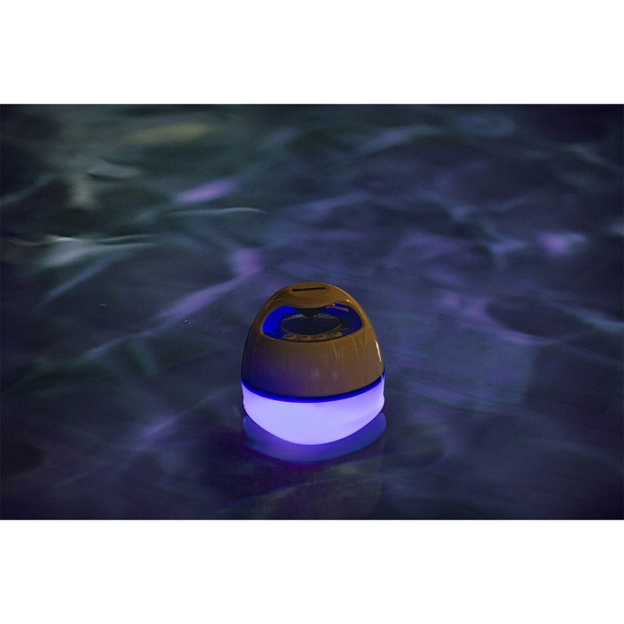Bestway Altavoz Bluetooth con Luz LED Flotante para Piscina y Jardín