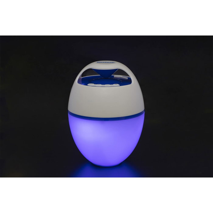 Bestway Altavoz Bluetooth con Luz LED Flotante para Piscina y Jardín