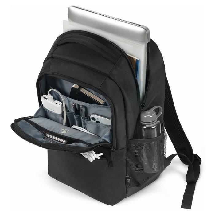 DICOTA Mochila Eco Core D32027-RPET para portátil de 13-14.1 pulgadas, Negro