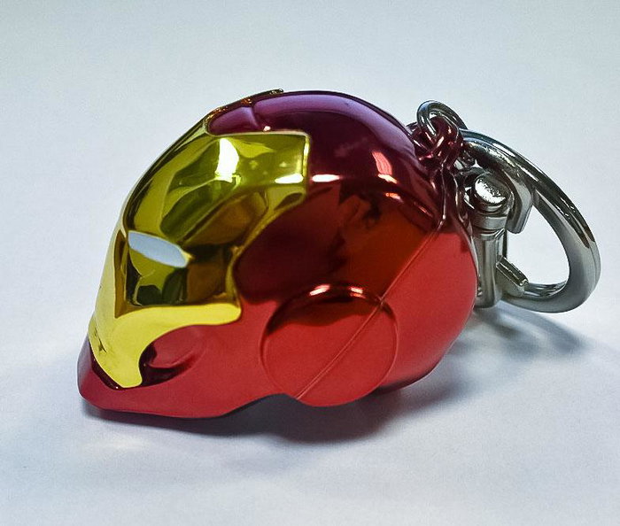 Marvel Comics Llavero metálico Iron Man Helmet Marvel Comics Llavero metálico Iron Man Helmet
