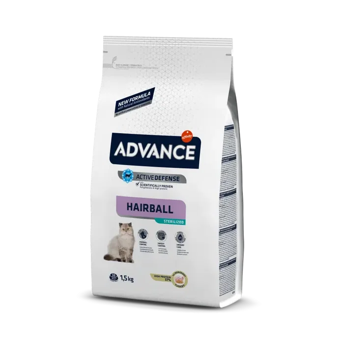 Affinity Advance Feline Adult Sterilized Hairball Pienso para Gatos Esterilizados Control de Bolas de Pelo 10 kg Affinity Advance Feline Adult Sterilized Hairball Pienso para Gatos Esterilizados Control de Bolas de Pelo 10 kg