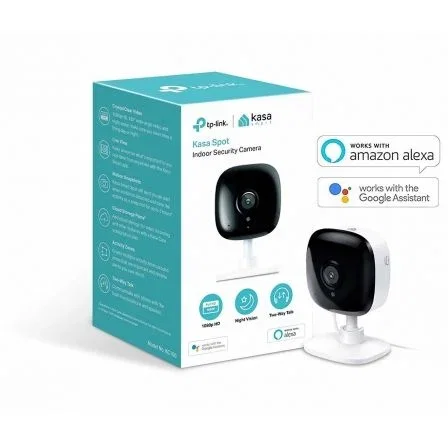 CÁMARA WiFi DE SEGURIDAD TP-LINK KASA SPOT - 1080P - GRAN ANGULAR 130º - VISUALIZACIÓN NOCTURNA - AUDIO DOBLE VÍA - ALERTAS AUTOMÁTICAS MOVIMIENTO/SON