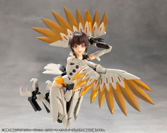 Megalomaria Unlimited Universe Maqueta Plastic Model Kit Accesorios Metamorphose Unit Exarmor White Eagle