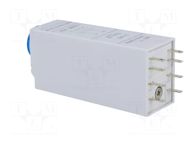 FINDER Relé de tiempo Serie 85 DPDT 24VAC/24VDC FINDER Relé de tiempo Serie 85 DPDT 24VAC/24VDC