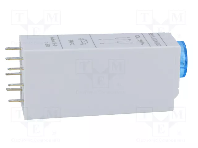 FINDER Relé de tiempo Serie 85 DPDT 24VAC/24VDC FINDER Relé de tiempo Serie 85 DPDT 24VAC/24VDC