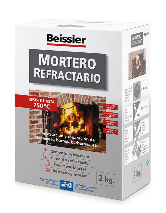 AGUAPLAST Mortero Refractario de Fraguado Rápido 2 kg AGUAPLAST Mortero Refractario de Fraguado Rápido 2 kg