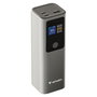 Verbatim Charge 'n' Go Powerbank 27000 mAh, 99.9Wh, Gris Metal, Carga Rápida PD 3.1 QC 3.0, Pantalla TFT, 3 Puertos