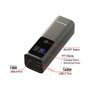 Verbatim Charge 'n' Go Powerbank 27000 mAh, 99.9Wh, Gris Metal, Carga Rápida PD 3.1 QC 3.0, Pantalla TFT, 3 Puertos