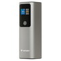 Verbatim Charge 'n' Go Powerbank 27000 mAh, 99.9Wh, Gris Metal, Carga Rápida PD 3.1 QC 3.0, Pantalla TFT, 3 Puertos