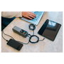 Verbatim Charge 'n' Go Powerbank 27000 mAh, 99.9Wh, Gris Metal, Carga Rápida PD 3.1 QC 3.0, Pantalla TFT, 3 Puertos