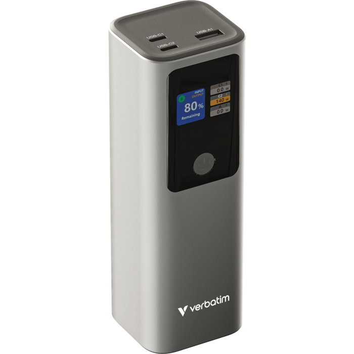 Verbatim Charge 'n' Go Powerbank 27.000 mAh Gris