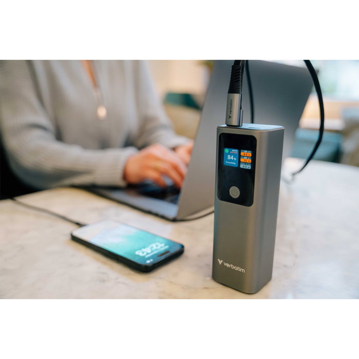 Verbatim Charge 'n' Go Powerbank 27.000 mAh Gris