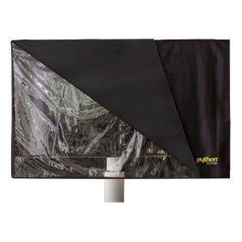 PYTHON Series Python TV-C0155 Protector de pantalla resistente al agua 132x76cm para 55-58 pulgadas