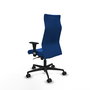 PIQUERAS Y CRESPO Sillón Albacete con mecanismo Sincro Azul