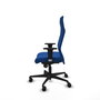 PIQUERAS Y CRESPO Sillón Albacete con mecanismo Sincro Azul