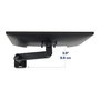 Ergotron Soporte de monitor 45-669-224, negro mate