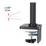 Ergotron Soporte de monitor 45-669-224, negro mate