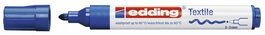 Marcador Textil Edding 4500 Azul (Set de 10)