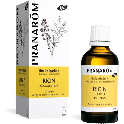 PRANAROM Aceite Vegetal de Ricino Bio 50 ml PRANAROM Aceite Vegetal de Ricino Bio 50 ml