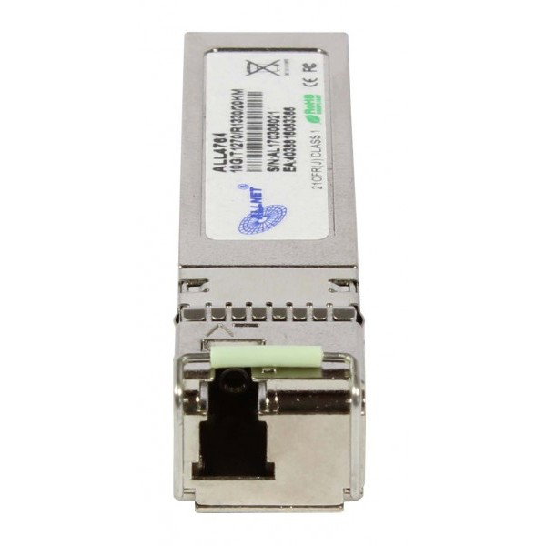 ALLNET ALL4764 Módulo SFP+ (mini-GBIC) 10Gbit Bidi LC Tx1330nm/Rx1270nm 20Km para Switch