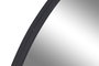 DKD Home Decor Espejo Redondo Anxi Negro