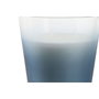 DKD Home Decor Vela de Cristal con Cera de Parafina Azul y Blanco 430g