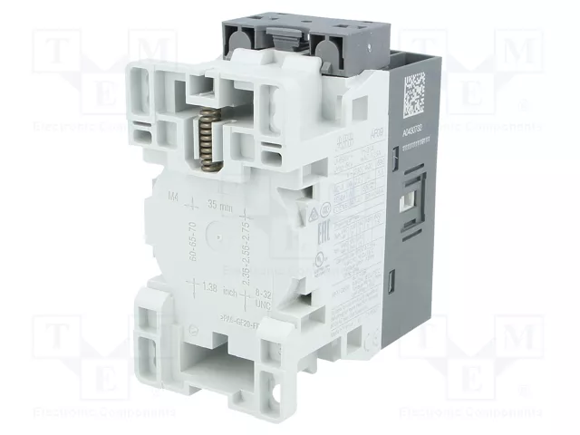 ABB AF Contactor 3-polar 9A NO x3 ABB AF Contactor 3-polar 9A NO x3