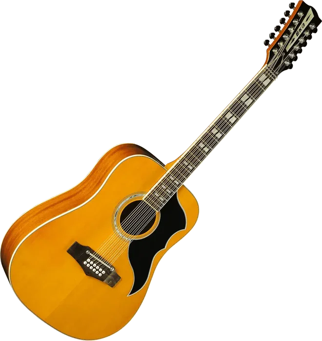 EKO Guitarra Acústica Dreadnought Ranger 12 A/E (12St.) Vintage Natural