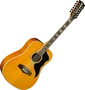 EKO Guitarra Acústica Dreadnought Ranger 12 A/E (12St.) Vintage Natural