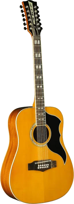 EKO Guitarra Acústica Dreadnought Ranger 12 A/E (12St.) Vintage Natural