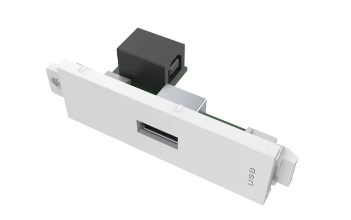 Vision TC3 USBA - Toma de Corriente con 1 Enchufe USB, Color Blanco