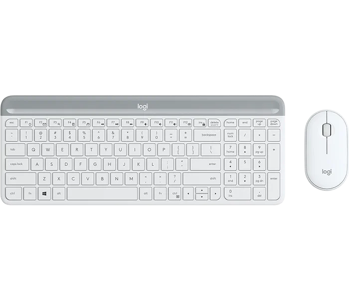 Logitech MK470 Slim Combo de teclado y ratón inalámbricos Blanco Logitech MK470 Slim Combo de teclado y ratón inalámbricos Blanco
