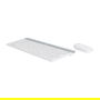 Logitech MK470 Slim - Kit Teclado y Ratón Inalámbrico, Blanco - 920-009205