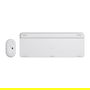Logitech MK470 Slim - Kit Teclado y Ratón Inalámbrico, Blanco - 920-009205