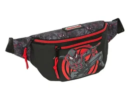 Riñonera Spider-Man Negro 23 x 12 x 9 cm