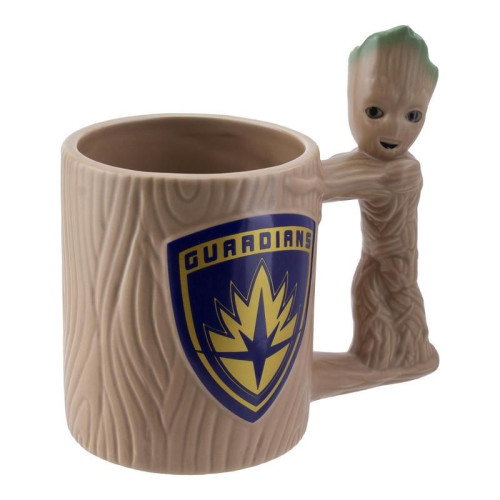 PALADONE Taza 3D Groot Guardianes de la Galaxia Marvel 300ml de Cerámica PALADONE Taza 3D Groot Guardianes de la Galaxia Marvel 300ml de Cerámica