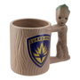 PALADONE Taza 3D Groot Guardianes de la Galaxia Marvel 300ml de Cerámica