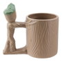 PALADONE Taza 3D Groot Guardianes de la Galaxia Marvel 300ml de Cerámica