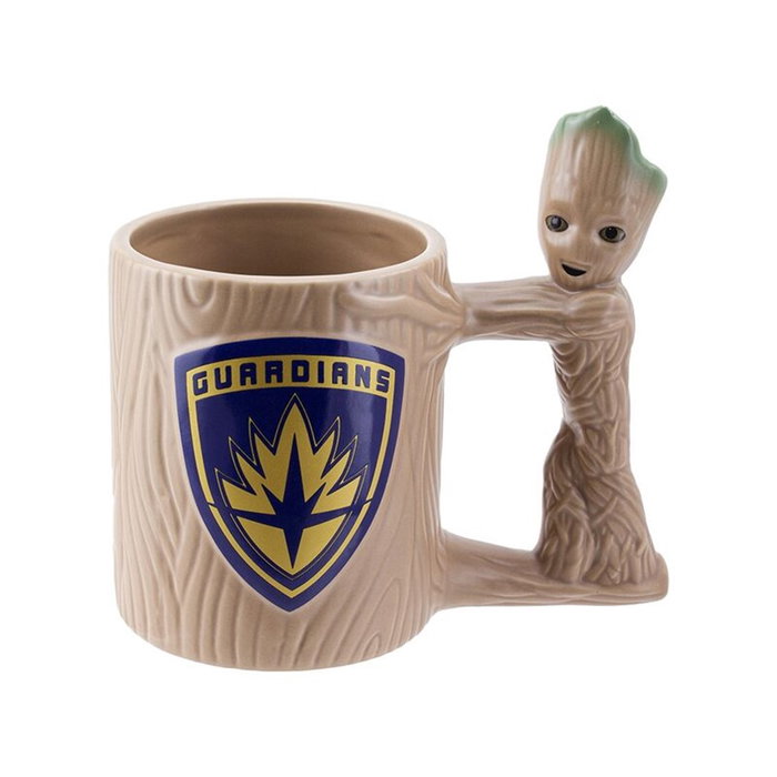 PALADONE Taza 3D Groot Guardianes de la Galaxia Marvel 300ml de Cerámica PALADONE Taza 3D Groot Guardianes de la Galaxia Marvel 300ml de Cerámica