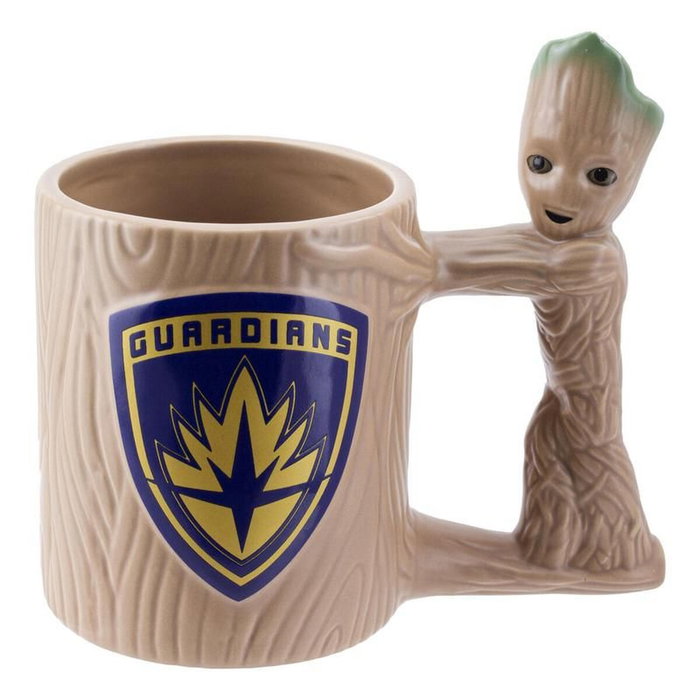 PALADONE Taza 3D Groot Guardianes de la Galaxia Marvel 300ml de Cerámica PALADONE Taza 3D Groot Guardianes de la Galaxia Marvel 300ml de Cerámica