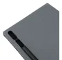 Tucano Gala Folio para Samsung Galaxy Tab S9 Ultra (14.6"), Funda de Nylon Gris con Modo Espera, Portabolígrafo y Resistente a Rayones