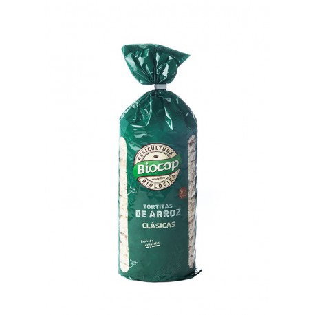 BIOCOP Tortitas de Arroz Integral con Sal Marina 200g