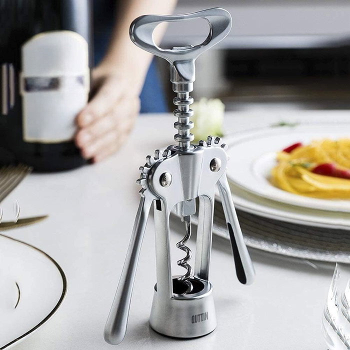 Quttin Sacacorchos Zinc Alloy -72- Abridor (18 Unidades)
