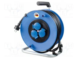 AS SCHWABE Prolongador de alimentación H07RN-F 3G2,5mm2 25m