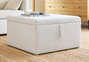 DKD Home Decor Descalzadora Blanco 60 x 36 x 60 cm Poliester MDF