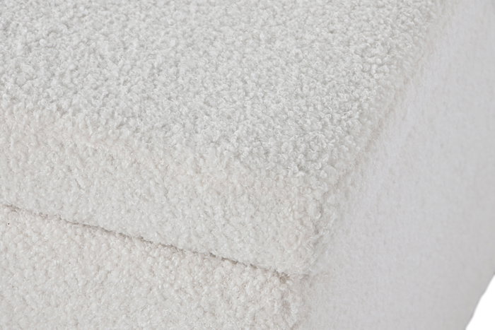 DKD Home Decor Descalzadora Blanco 60 x 36 x 60 cm Poliester MDF DKD Home Decor Descalzadora Blanco 60 x 36 x 60 cm Poliester MDF