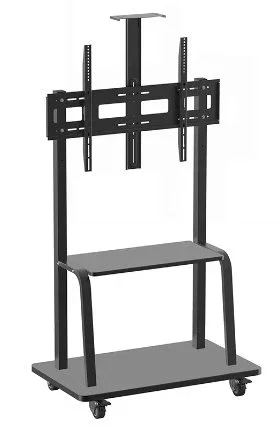 Approx APPISSTD Soporte de Pie con Ruedas para TV de 60 a 100 Pulgadas (152-254 cm), Peso Máx. 100 kg, VESA 900x600, Negro