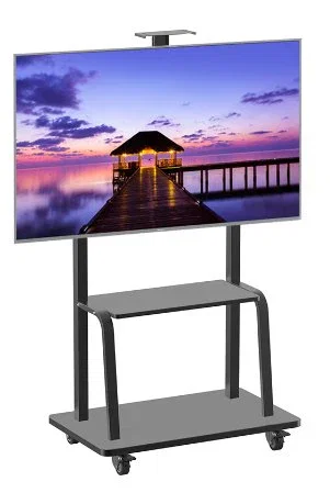 Approx APPISSTD Soporte de Pie con Ruedas para TV de 60 a 100 Pulgadas (152-254 cm), Peso Máx. 100 kg, VESA 900x600, Negro