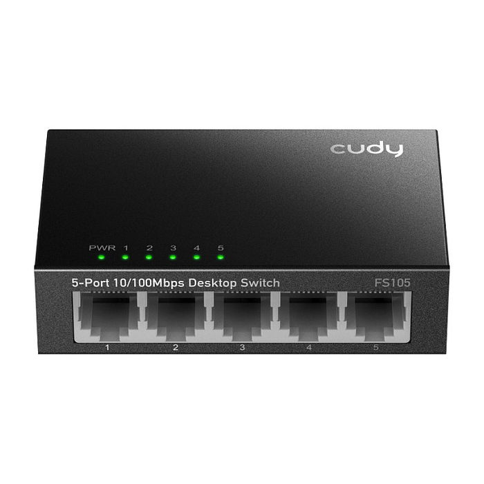 Cudy FS105 Switch No Administrado Fast Ethernet 5 Puertos RJ-45 Cudy FS105 Switch No Administrado Fast Ethernet 5 Puertos RJ-45